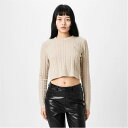 ジャック ウィルス Jack Wills 【 Crop Tinsbury Jumper Women Stone 】 Crop クロップ レディースファッション ...