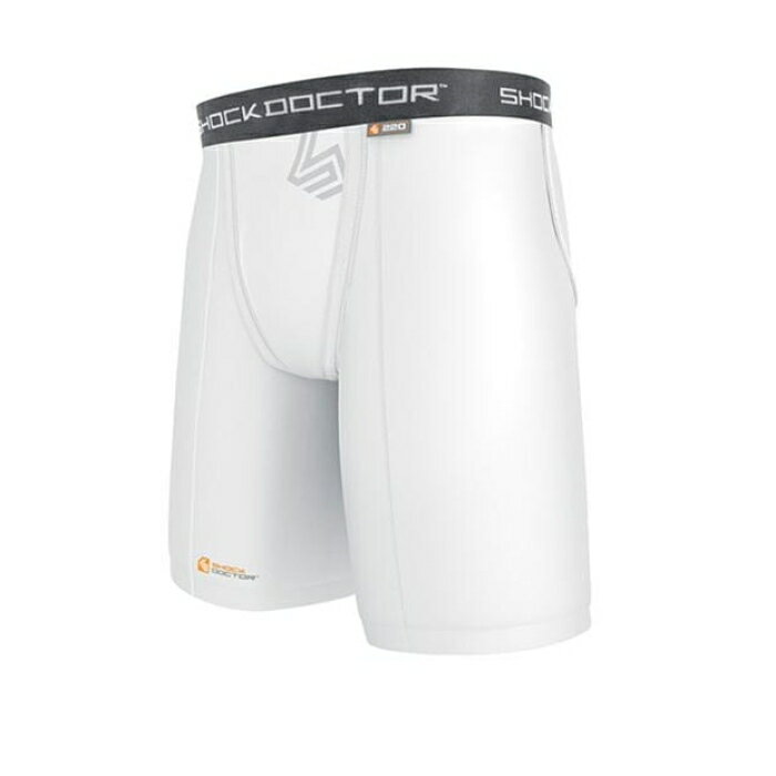 ショックドクター Shock Doctor 【 Pwr Comp Shrt Sn99 Unisex White 】 スポーツ アウトドア ラグビー ウェア その他 ユニセックス 白色 ホワイト