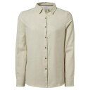 Craghoppers 【 Crag Dornoch Ls Ld99 Women Lt Raffia Ml 】 スポーツ アウトドア アウトドア ウェア レディ...