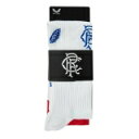 Castore 【 Rangers Away Socks 2022 2023 Juniors Kids White 】 レンジャース ソックス・靴下 スポーツ ...