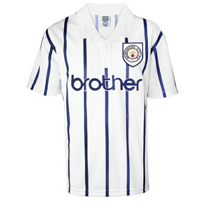 Score Draw  Manchester City '93 Away Shirt Adults Men White  ƥ ݡ ȥɥ ...