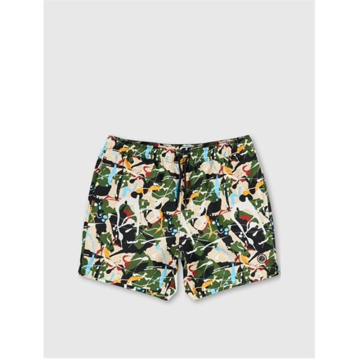 プリティーグリーン Pretty Green 【 Men's Convergence Swim Shorts Men Multi 】 メンズ ショーツ メンズ