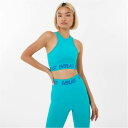 Everlast 【 Seamless High Neck Sports Bra Womens Women Bright Teal 】 ハイ レディース スポーツ アウトドア スポーツウェア アクセサリー スポーツ用インナー レディースインナー スポーツブラ レディース