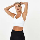 Usa Pro 【 High Support Sports Bra Women White 】 ハイ スポーツ アウトドア スポーツウェア アクセサリー スポー...