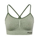ヒュンメル Hummel 【 Clea Bra Womens Women Seagrass 】 レディース スポーツ アウトドア スポーツウェア アクセサリー ...