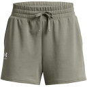 アンダーアーマー Under Armour 【 Armour Ua Rival Terry Short Gym Womens Women Green 】 ライバ...