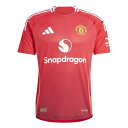 アディダス Adidas 【 Manchester United Authentic Home Shirt 2024 2025 Adults Men Red 】 ユナイテッド オーセンティック スポーツ アウトドア サッカー フットサル メンズウェア シャツ メンズ Red 赤・レッド