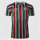 アンブロ Umbro 【 Fluminense Home Shirt 2024 2025 Adults Men 】 スポーツ アウトドア サッカー フットサル ...