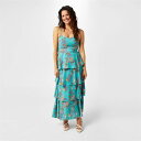 Biba 【 Tiered Maxi Dress Women Fan Lily 】 ドレス レディースファッション ドレス レディース
