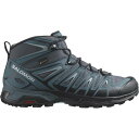 サロモン Salomon 【 X Ultra Pioneer Mid Gtx Mens Walking Shoe Men Ebony/Quarry 】 ultr...