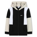 ボス Boss 【 Zip-Up Hoodie Juniors Kids 】 フーディー パーカー キッズ ベビー マタニティ キッズファッション トップス パ...