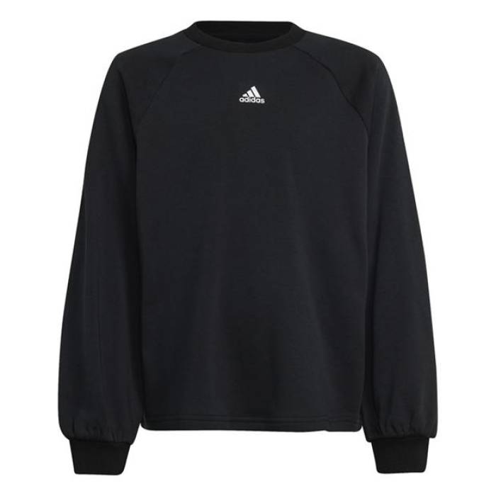 アディダス Adidas 【 Street Jam Crew Sweatshirt Juniors Kids 】 street ストリート ジャム クルー スウェット トレーナー キッズ ベビー マタニティ キッズファッション トップス スウェット トレーナー
