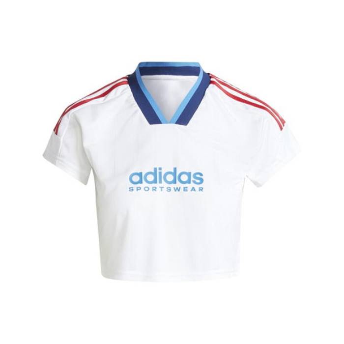 アディダス Adidas 【 House Of Tiro Nations Pack Cut 3-Stripes Crop Jersey Womens Women White 】 Crop クロップ ジャージ レディース レディースファッション トップス Tシャツ カットソー レディース 白色 ホワ