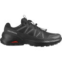 サロモン Salomon 【 Speedcross Peak Goretex Ladie's Trail Running Shoes Women Black/B...