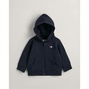ガント Gant 【 Baby Shield Zip Hoodie Kids Evening Blu 433 】 フーディー パーカー キッズ ベビー マタニテ...