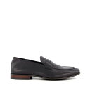 デューンロンドン Dune London 【 Sync Loafers Men Black Leather 】 ローファー 靴 メンズ靴 ローファー メンズ 黒...