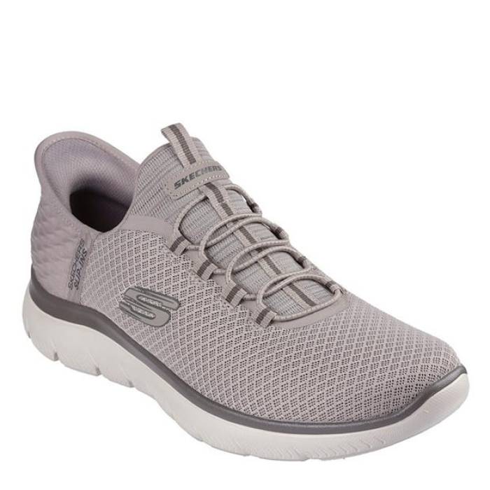 スケッチャーズ Skechers 【 Slip-Ins: Summits - High Range Men Taupe 】 ハイ 靴 メンズ靴 スニーカー メンズ