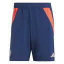 アディダス Adidas 【 Manchester United Tiro 24 Training Shorts Adults Men Indigo/Red 】...