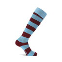 Sondico 【 Football Socks Mens Men Burgundy/Sky 】 フットボール ソックス・靴下 メンズ スポーツ アウトドア サ...