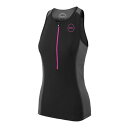 Zone3 【 Women's Aquaflo+ Tri Top Women Black/Pink 】 レディース スポーツ アウトドア マリンスポーツ ウェッ...