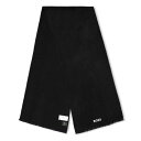 ボス Boss 【 10270473 01 Unisex Black 001 】 バッグ 小物 ブランド雑貨 マフラー スカーフ メンズスカーフ ユニセックス 黒色 ブラック