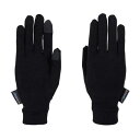 Extremities 【 Merino Touch Adults Unisex Black 】 タッチ バッグ 小物 ブランド雑貨 手袋 アームカバー メンズ...