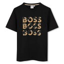 ボス Boss 【 Chest Logo Tee Juniors Kids 】 ロゴ Tシャツ キッズ ベビー マタニティ キッズファッション トップス Tシャ...