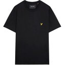 Lyle And Scott 【 Logo T Shirt Men Jet Black Z865 】 ロゴ メンズファッション トップス Tシャツ カットソー ...