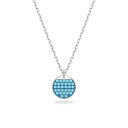 スワロフスキー Swarovski 【 Sublima Pendant Necklace Women Aqua/Rhodium 】 ネックレス ジュエリー アクセサリー レディースジュエリー アクセサリー ネックレス ペンダント レディース アクア