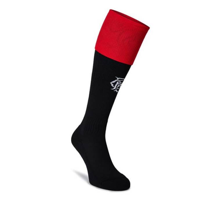 Castore 【 Rangers Fc Home Sock Men Black 】 レンジャース スポーツ アウトドア サッカー フットサル メンズウェア ス...