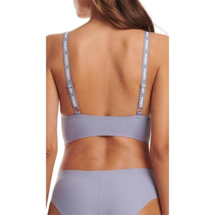 ǥ Adidas  Active Micro Flex Long Line Bralette Womens Women Greyb...