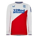 Castore 【 Rangers Fc Long Sleeve Away Jersey Men 】 レンジャース Sleeve スリーブ ジャージ スポーツ ...