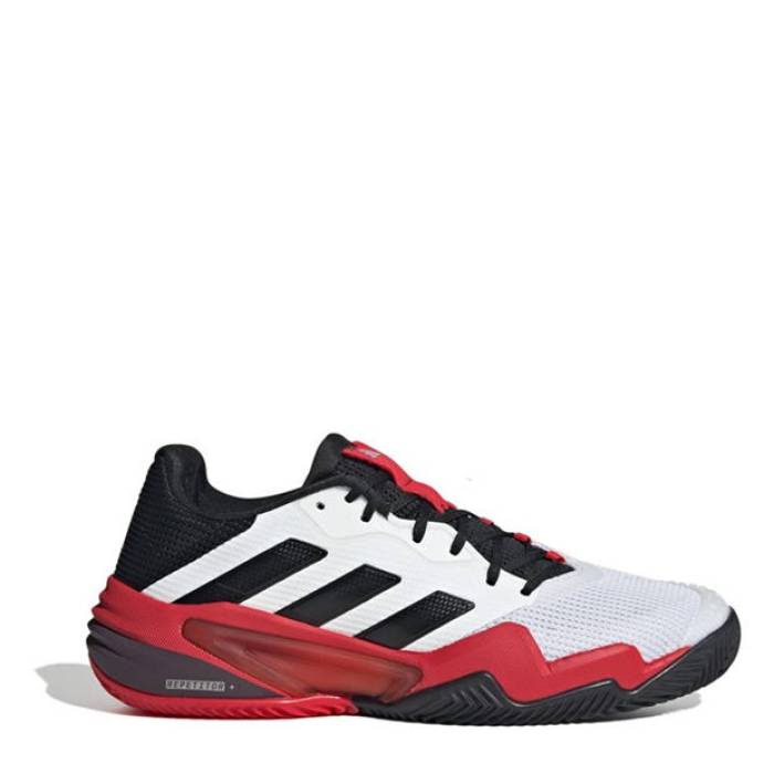 アディダス Adidas 【 Barricade Tennis Shoes Mens Men Wht/Blck/Red 】 バリケード テニス シューズ 運動靴 メンズ スポーツ アウトドア テニス シューズ メンズシューズ メンズ Red 赤・レッド