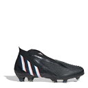 アディダス Adidas 【 Predator + Fg Football Boots Men Black/White 】 プレデター フットボール ブーツ ス...