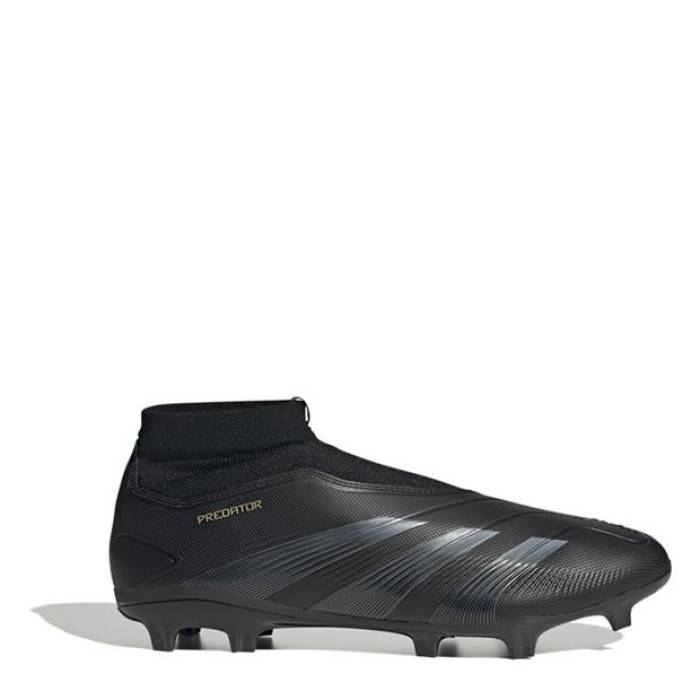 アディダス Adidas 【 Predator 24 League Laceless Firm Ground Football Boots Men Core B...