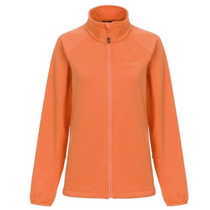 Karrimor  Grid Fleece Jacket Womens Women Orange  ե꡼ Jacket 㥱å ...