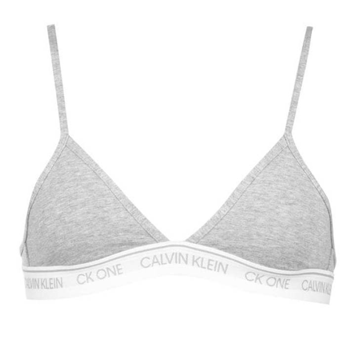 Х󥯥饤 Calvin Klein  One Cotton Triangle Bra Women Grey 020  ʡ ...
