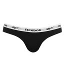 リーボック Reebok 【 5 Pack Briefs Ladies Women Black 】 インナー 下着 ナイトウェア レディース インナー 下着 ラ...