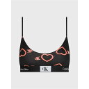 カルバンクライン Calvin Klein 【 Unlined String Bralette Women Neon Heart 】 インナー 下着 ナイトウェア レディース インナー 下着 ランジェリー ブラジャー レディース(4)