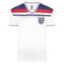 Score Draw 【 Draw England 1982 Home Shirt Adults Men White 】 スポーツ アウトドア サッカー フット...