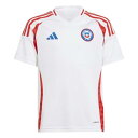 アディダス Adidas 【 Chile Away Shirt 2024 Junior Kids White 】 スポーツ アウトドア サッカー フットサル キ...