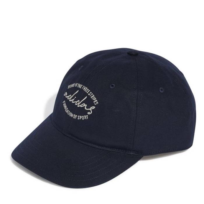 アディダス Adidas 【 Dad Embroidered Baseball Cap Adults Men 】 ベースボール キャップ 帽子 バッグ 小物 ブランド雑貨 帽子 メンズ帽子 キャップ メンズ