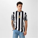 Score Draw 【 Newcastle United Fc Retro Home Shirt 1974 Adults Men 】 ユナイテッド レトロ ス...