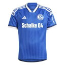 アディダス Adidas 【 Schalke 04 Home Shirt 2023 2024 Juniors Kids 】 スポーツ アウトドア サッカー フッ...