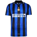 Score Draw 【 Inter Milan '98 Home Retro Shirt Adults Men 】 インテル レトロ スポーツ アウトドア サ...