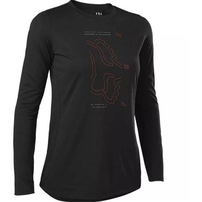 եå Fox  Ranger Women Drirelease Long Sleeve Jersey Women Black  ...