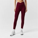 Miso 【 Wrap Waist Leggings Womens Women Burgundy 】 wrap ラップ レギンス・タイツ レディース インナー 下着 ナイトウェア レディース 靴下 レッグウェア スパッツ レギンス レディース ワイン色・バー