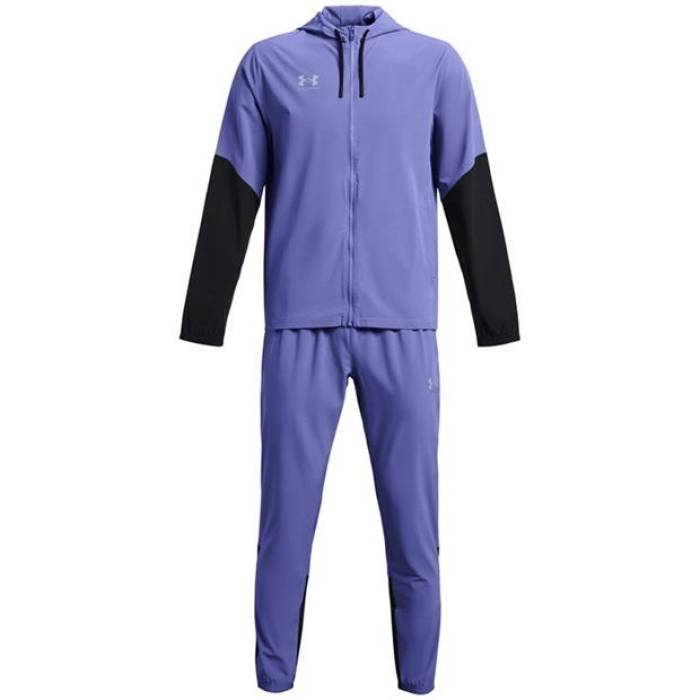 アンダーアーマー Under Armour 【 M's Ch. Pro Tracksuit Men Blue 】 プロ スポーツ アウトドア サッカー フットサ...