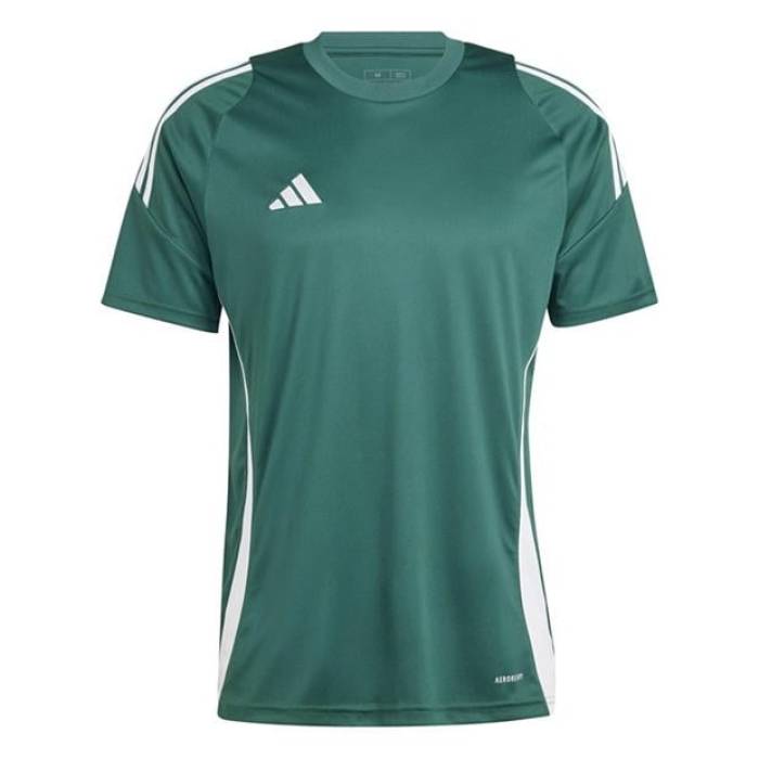 ǥ Adidas  Tiro 24 Training T-Shirt Mens Men Drk Grn/Wht  ȥ졼˥ T  ...