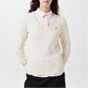 ガント Gant 【 Extrafine Lambswool V-Neck Cream S Women Cream 】 Vネック クリーム レディースファッショ...